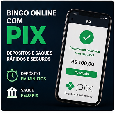 Bingo online com PIX no Brasil